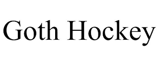 GOTH HOCKEY