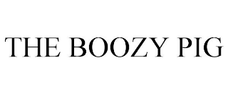 THE BOOZY PIG