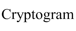 CRYPTOGRAM