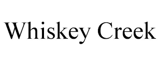 WHISKEY CREEK