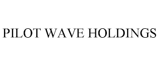 PILOT WAVE HOLDINGS