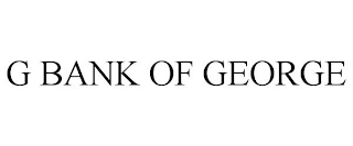 G BANK OF GEORGE