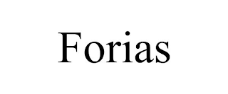 FORIAS