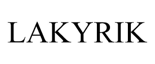 LAKYRIK