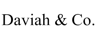 DAVIAH & CO.
