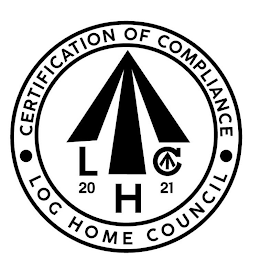 CERTIFICATION OF COMPLIANCE L C 20 H 21 LOG HOME COUNCIL