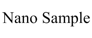 NANO SAMPLE