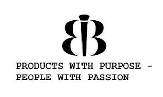 PRODUCTS WITH PURPOSE - PEOPLE WITH PASSION