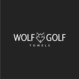 WOLF GOLF TOWELS