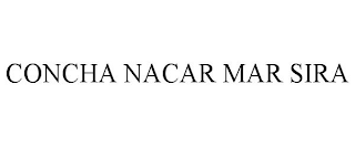 CONCHA NACAR MAR SIRA