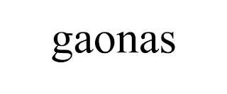 GAONAS