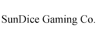SUNDICE GAMING CO.