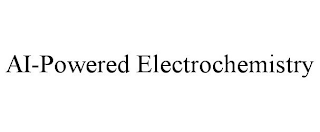 AI-POWERED ELECTROCHEMISTRY