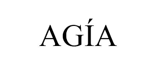 AGÍA