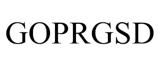 GOPRGSD