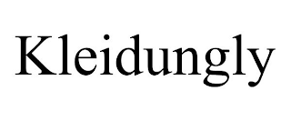 KLEIDUNGLY