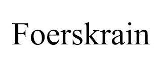 FOERSKRAIN