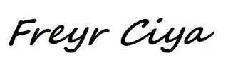 FREYR CIYA