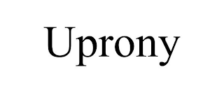 UPRONY