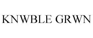 KNWBLE GRWN