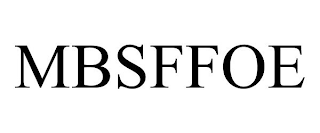 MBSFFOE