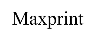 MAXPRINT