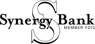 SYNERGY S BANK MEMBER FDIC