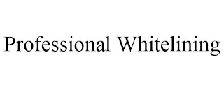 PROFESSIONAL WHITELINING