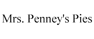 MRS. PENNEY'S PIES