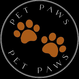 PET PAWS PET PAW PRINTS