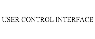 USER CONTROL INTERFACE