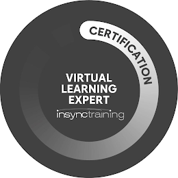 CERTIFICATION VIRTUAL LEARNING EXPERT INSYNCTRAINING