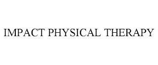 IMPACT PHYSICAL THERAPY