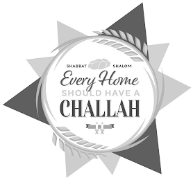 SHABBAT SHALOM EVERY HOME SHOULD HAVE A CHALLAH