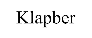 KLAPBER
