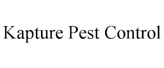 KAPTURE PEST CONTROL