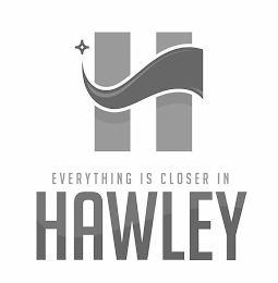 H EVERYTHING IS CLOSER IN HAWLEY