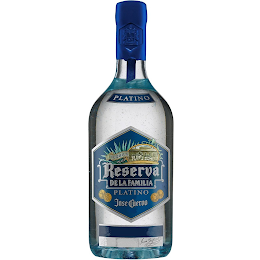 RESERVA DE LA FAMILIA PLATINO JOSE CUERVO TEQUILA PLATA PLATINO