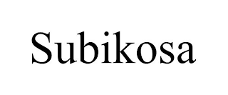 SUBIKOSA