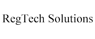 REGTECH SOLUTIONS