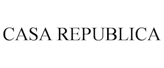 CASA REPUBLICA