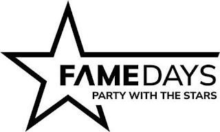 FAMEDAYS PARTY WITH THE STARS