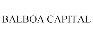 BALBOA CAPITAL