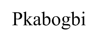 PKABOGBI