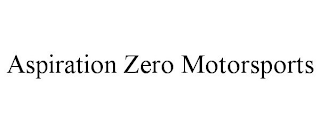 ASPIRATION ZERO MOTORSPORTS