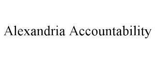 ALEXANDRIA ACCOUNTABILITY