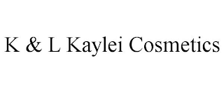 K & L KAYLEI COSMETICS