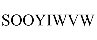 SOOYIWVW