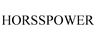 HORSSPOWER