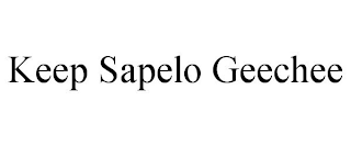 KEEP SAPELO GEECHEE